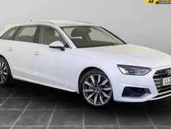 White Used 2021 Audi A4 Sport Estate | £15,395 (Good price)