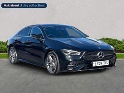 Black Used 2024 Mercedes CLA180 Executive Sedan | £27,799 (Fair price)