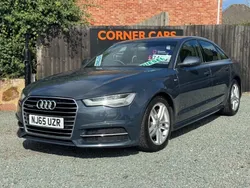 Blue Used 2015 Audi A6 S-Line Sedan | £7,495 (Fair price)