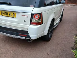 White Used 2008 Land Rover Range Rover Sport HSE SUV | £3,995 (A bit pricey)