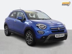 Blue Used 2020 Fiat 500X Cross Plus SUV | £11,295 (Fair price)