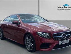 Red Used 2017 Mercedes E300 AMG Line Premium Plus Coupe | £21,999 (Fair price)