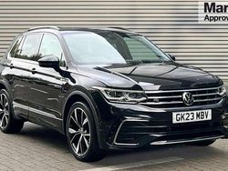 Black Used 2023 VW Tiguan R-line SUV | £26,096 (Fair price)