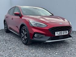 Red Used 2020 Ford Focus Active X Hatchback | £15,995 (Fair price)