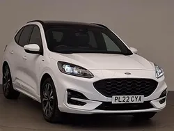 White Used 2022 Ford Kuga ST-Line X SUV | £20,498 (Fair price)