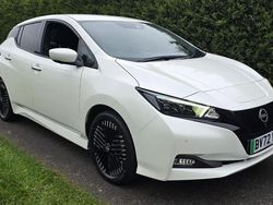 White Used 2022 Nissan Leaf Tekna Hatchback | £12,495 (A bit pricey)