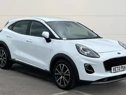 White Used 2023 Ford Puma Titanium Hatchback | £15,283 (Good price)