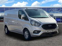 Silver Used 2023 Ford Transit Custom Limited Van | £24,995 (Fair price)
