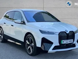 White Used 2022 BMW iX M Sport SUV | £35,233 (Fair price)