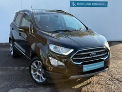 Black Used 2019 Ford Ecosport Titanium SUV | £9,500 (A bit pricey)