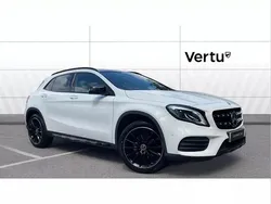 White Used 2018 Mercedes GLA250 AMG Line Premium Plus SUV | £19,495 (A bit pricey)