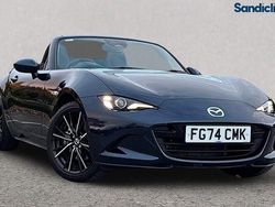 Blue Used 2024 Mazda MX5 Exclusive-Line Cabriolet | £26,730 (A bit pricey)