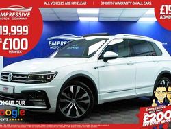 White Used 2017 VW Tiguan R-line SUV | £19,999 (Fair price)