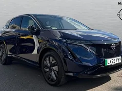 Blue Used 2023 Nissan Ariya Evolve SUV | £28,396 (Fair price)