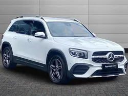 White Used 2022 Mercedes GLB200 AMG Line Premium SUV | £25,195 (Fair price)
