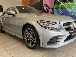 Silver Used 2022 Mercedes C200 AMG line Coupe | £24,250