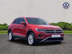 Red Used 2022 VW T-Roc Style SUV | £21,970 (Good price)