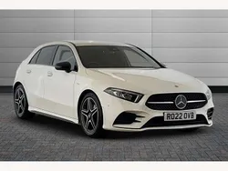 White Used 2022 Mercedes A200 AMG Line Premium Hatchback | £23,995 (Expensive)