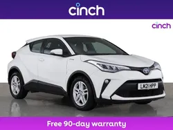 White Used 2021 Toyota C-HR SUV | £14,099 (Good price)