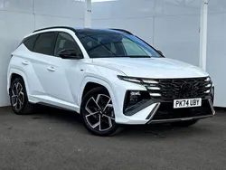 White Used 2024 Hyundai Tucson N Line SUV | £29,995 (Expensive)