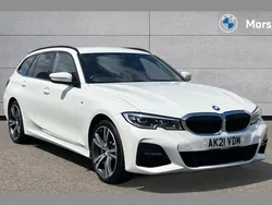 Alpine white Used 2021 BMW 330e M Sport Estate | £23,846 (Fair price)