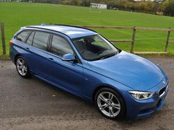 Blue Used 2018 BMW 330 M Sport Estate | £21,990 (Fair price)
