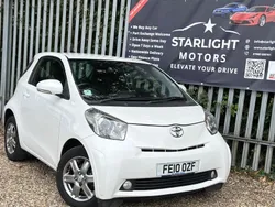 White Used 2010 Toyota iQ Hatchback | £5,299 (Fair price)