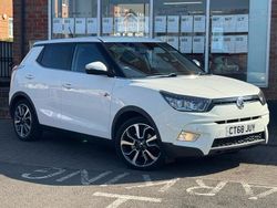 White Used 2019 Ssangyong (KGM) Tivoli SUV | £10,250