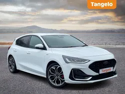 White Used 2022 Ford Focus ST-Line Hatchback | £17,995 (A bit pricey)