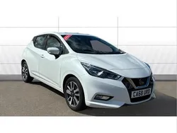 White Used 2018 Nissan Micra Acenta Limited Edition Hatchback | £8,578 (Fair price)