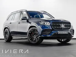 Blue Used 2021 Mercedes GLS400 AMG line SUV | £61,995 (Fair price)
