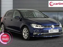 Blue Used 2017 VW Golf VII GT Hatchback | £11,675 (Good price)