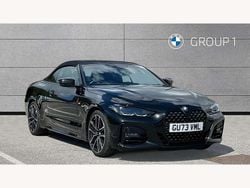 Black Used 2023 BMW 420 M Sport Cabriolet | £37,495 (Fair price)