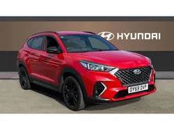 Red Used 2019 Hyundai Tucson N Line SUV | £15,122 (Fair price)