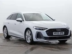 White New 2025 Audi A5 S-Line Coupe | £44,490