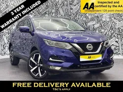 Blue Used 2020 Nissan Qashqai Tekna SUV | £15,295 (Fair price)