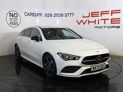 White Used 2022 Mercedes CLA180 Shooting Brake AMG line Estate | £23,488 (Good price)