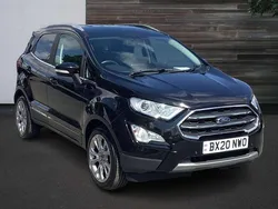 Black Used 2020 Ford Ecosport Titanium SUV | £10,499 (Fair price)