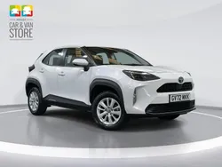 White Used 2023 Toyota Yaris Hybrid Hatchback | £18,899 (A bit pricey)