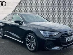 Black Used 2024 Audi A3 S-Line Sedan | £24,040 (Good price)
