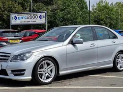 Silver Used 2012 Mercedes C250 AMG Sedan | £8,195 (Fair price)