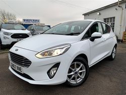 White Used 2017 Ford Fiesta Zetec Hatchback | £7,590 (A bit pricey)
