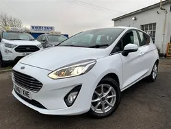 White Used 2017 Ford Fiesta Zetec Hatchback | £7,590 (A bit pricey)