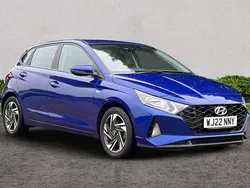 Blue Used 2022 Hyundai i20 SE Hatchback | £12,654 (Fair price)
