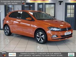 Orange Used 2021 VW Polo Match Hatchback | £10,740 (Fair price)