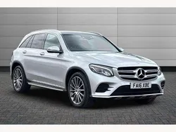 Silver Used 2016 Mercedes GLC250 AMG Line Premium SUV | £15,990 (Fair price)