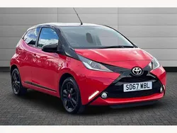 Red Used 2017 Toyota Aygo X-cite Hatchback | £8,050 (Fair price)