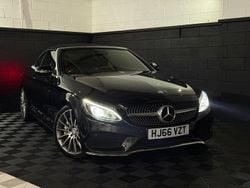 Black Used 2016 Mercedes C250 AMG line Cabriolet | £11,490 (Fair price)