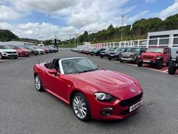 Red Used 2018 Fiat 124 Lusso Cabriolet | £14,999 (Fair price)
