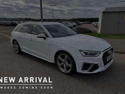 White Used 2023 Audi A4 S-Line Estate | £24,995 (Fair price)